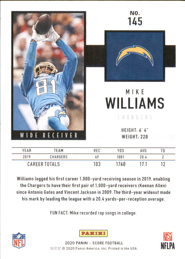 A8213- 2020 Score Football Card #s 1-265 +Rookies -You Pick- 15+ FREE US SHIP - Picture 233 of 427