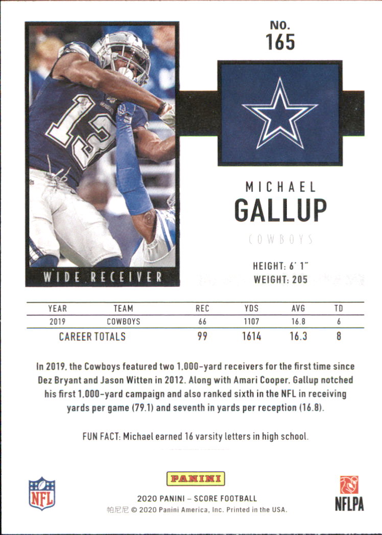A8213- 2020 Score Football Card #s 1-265 +Rookies -You Pick- 15+ FREE US SHIP - Picture 263 of 427