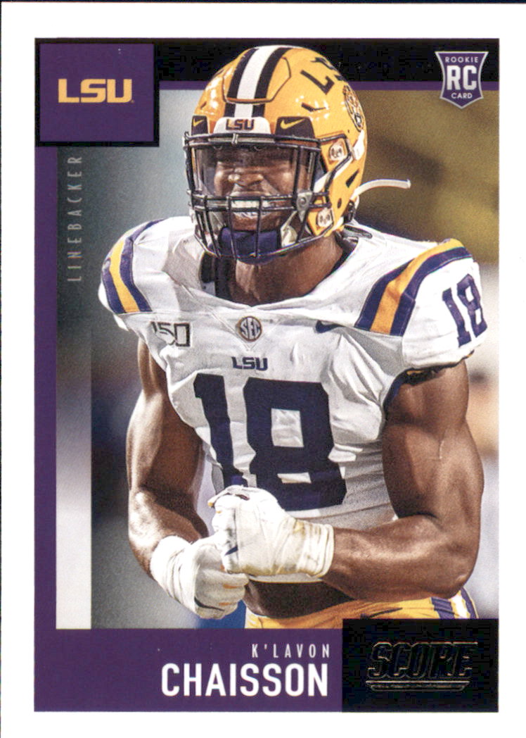 A8213- 2020 Score Football Cards 266-440 +Rookies -You Pick- 15+ FREE US SHIP - Picture 142 of 283