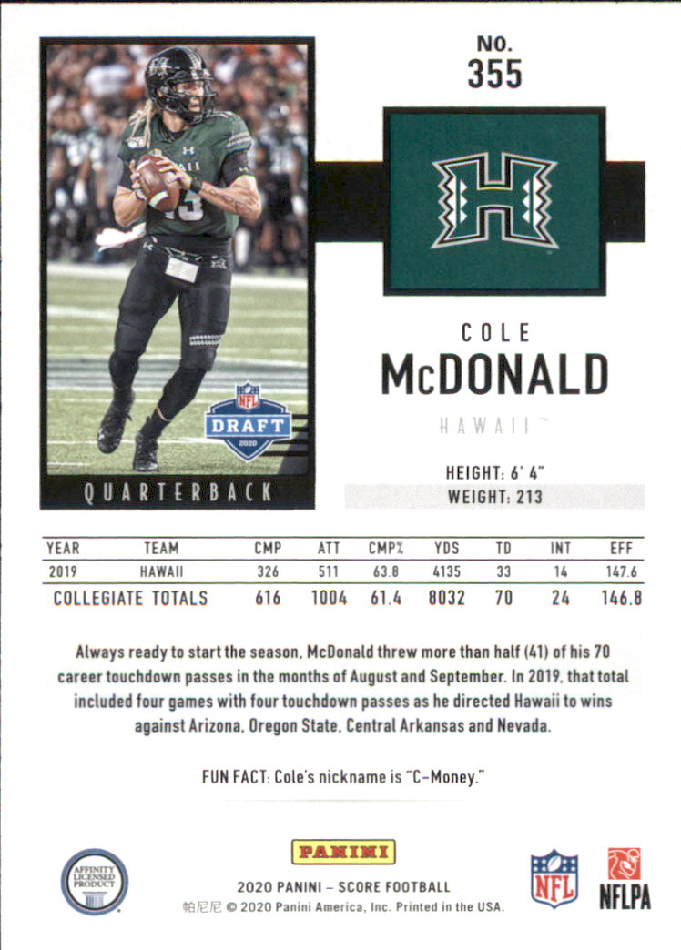 A8213- 2020 Score Football Cards 266-440 +Rookies -You Pick- 15+ FREE US SHIP - Picture 155 of 283