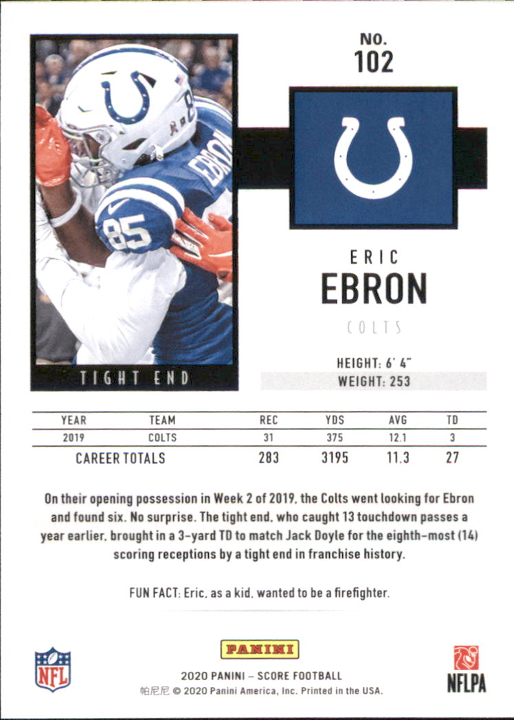 2020 Score Football Card Pick (Base) 1-250