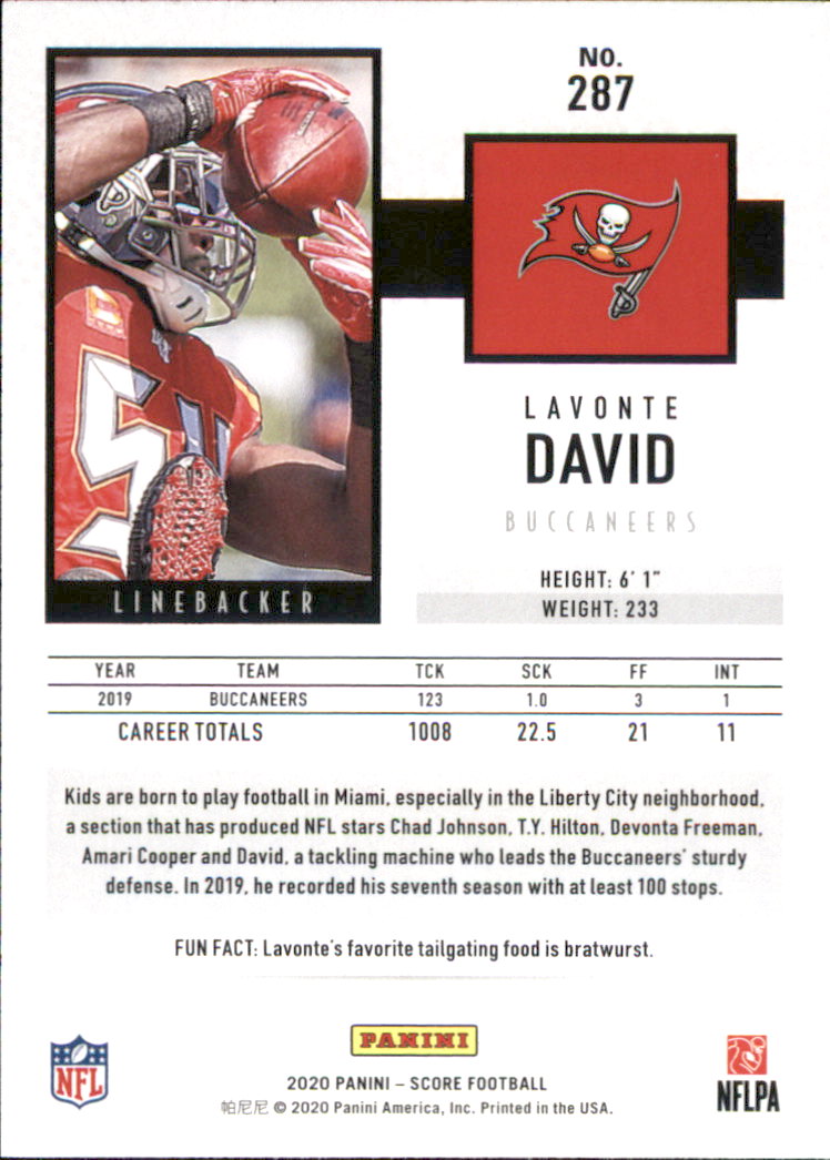 A8213- 2020 Score Football Cards 266-440 +Rookies -You Pick- 15+ FREE US SHIP - Picture 41 of 283