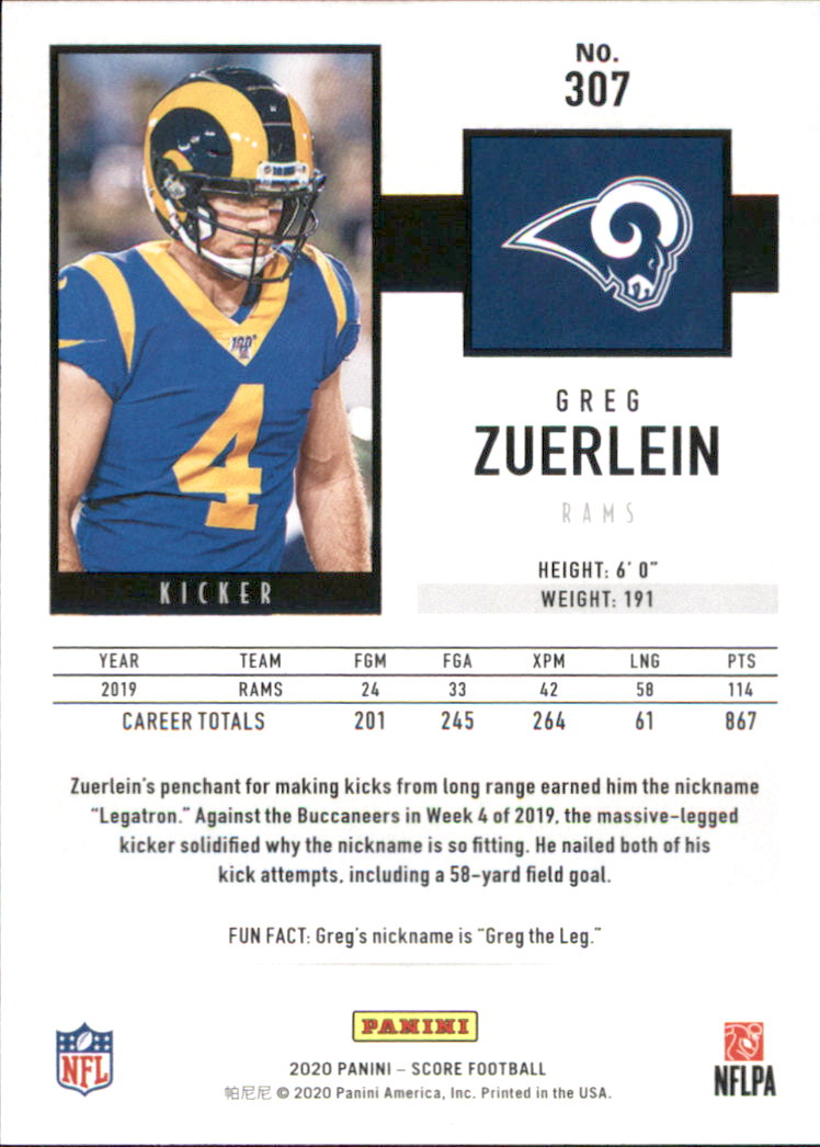 A8213- 2020 Score Football Cards 266-440 +Rookies -You Pick- 15+ FREE US SHIP - Picture 71 of 283