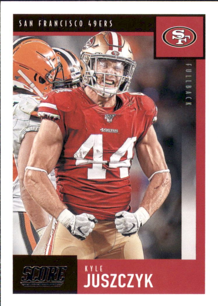 : 2019 Score #311 Kyle Juszczyk San Francisco 49ers