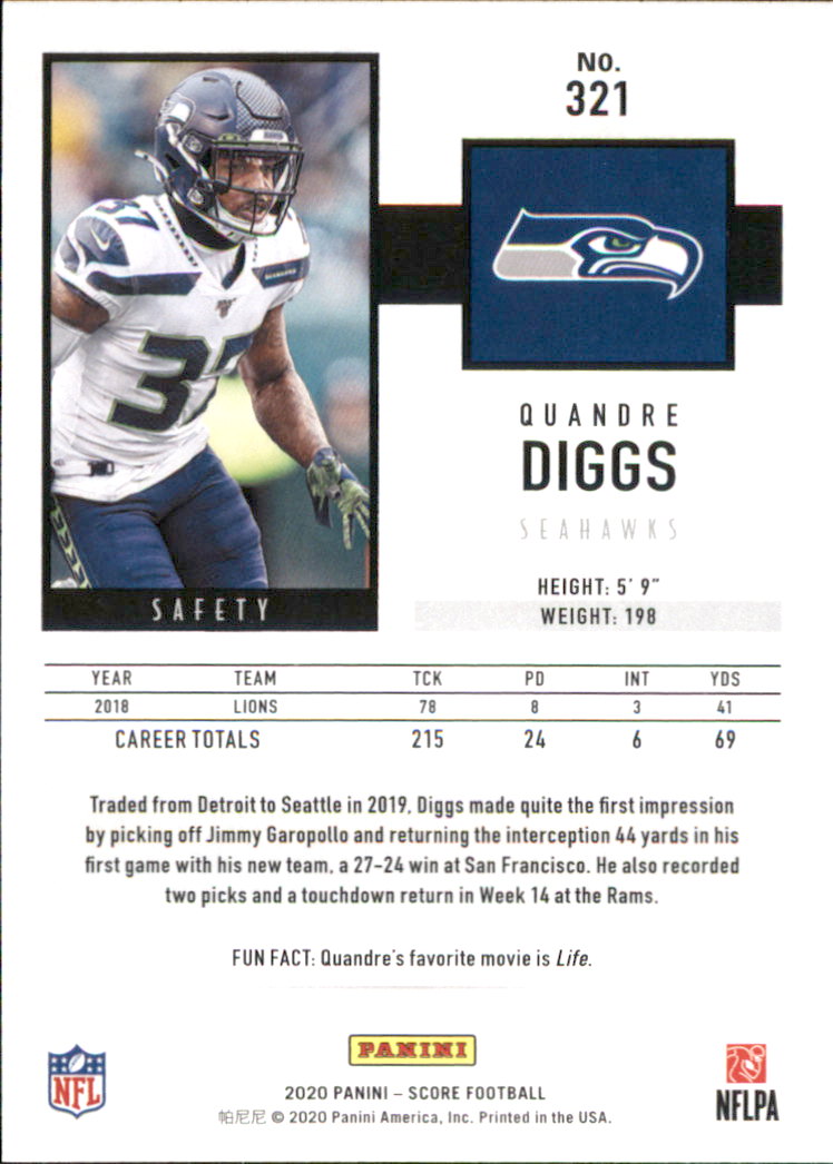 A8213- 2020 Score Football Cards 266-440 +Rookies -You Pick- 15+ FREE US SHIP - Picture 91 of 283