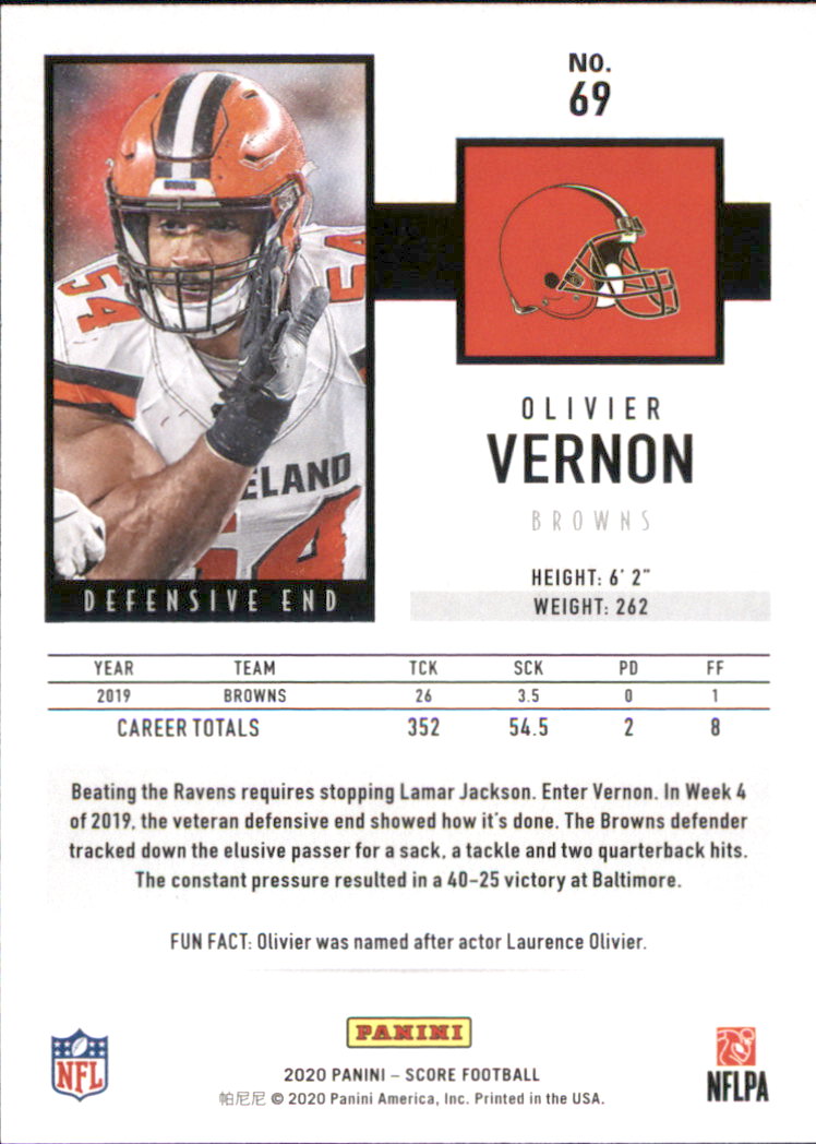 2020 Score Football Card Pick (Base) 1-250