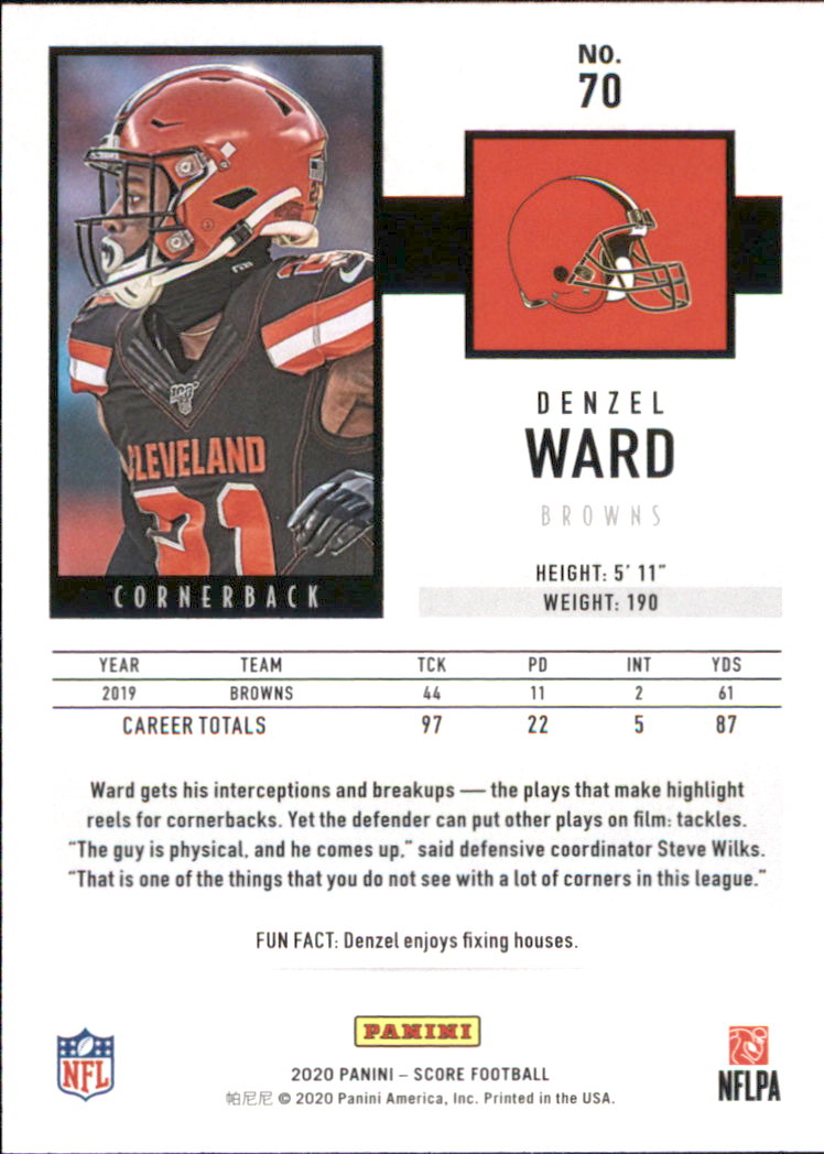 2020 Score Football Card Pick (Base) 1-250