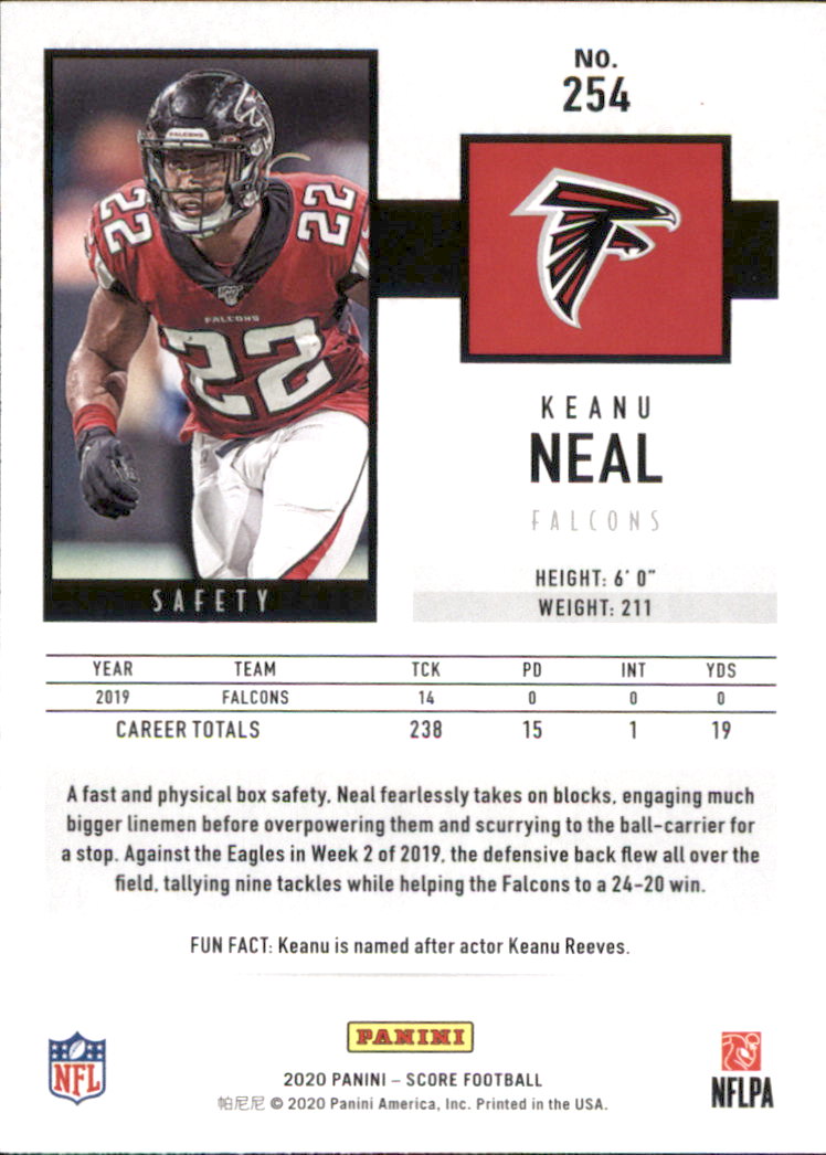 A8213- 2020 Score Football Card #s 1-265 +Rookies -You Pick- 15+ FREE US SHIP - Picture 407 of 427