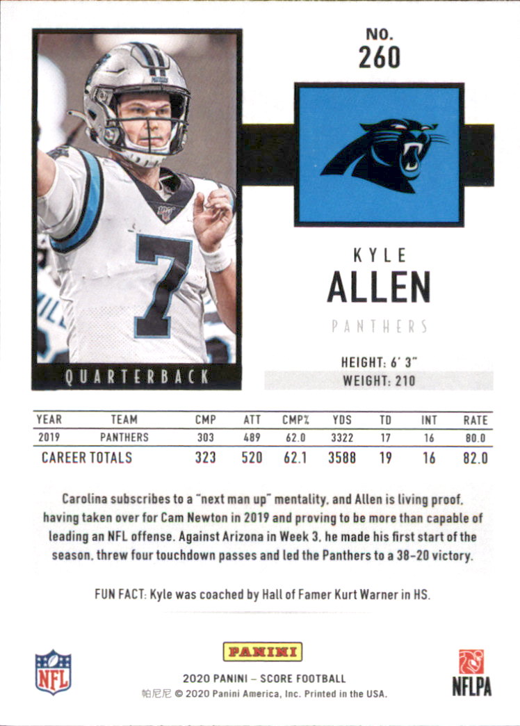 A8213- 2020 Score Football Card #s 1-265 +Rookies -You Pick- 15+ FREE US SHIP - Picture 419 of 427