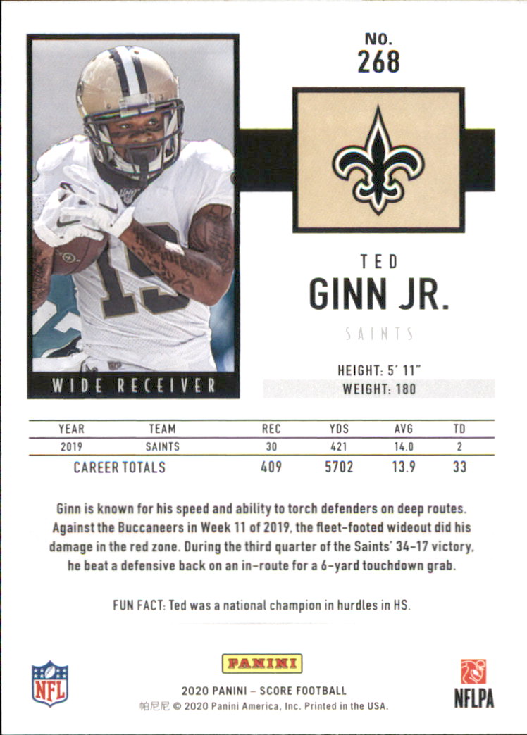 A8213- 2020 Score Football Cards 266-440 +Rookies -You Pick- 15+ FREE US SHIP - Picture 7 of 283