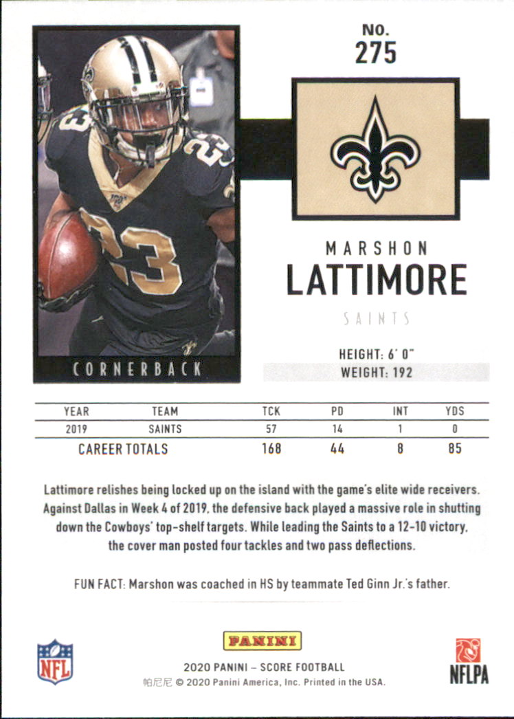 A8213- 2020 Score Football Cards 266-440 +Rookies -You Pick- 15+ FREE US SHIP - Picture 19 of 283