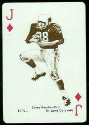 1963 Stancraft Playing Cards #11D Sonny Randle