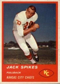 1963 Fleer #46 Jack Spikes