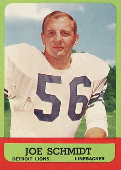 1963 Topps #35 Joe Schmidt