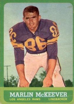 1963 Topps Los Angeles Rams Team Set 7 - NM