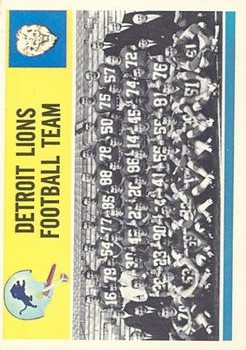 1964 Philadelphia #69 Detroit Lions