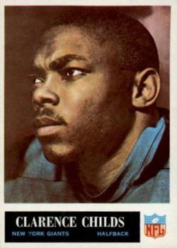 1965 Philadelphia #116 Clarence Childs RC