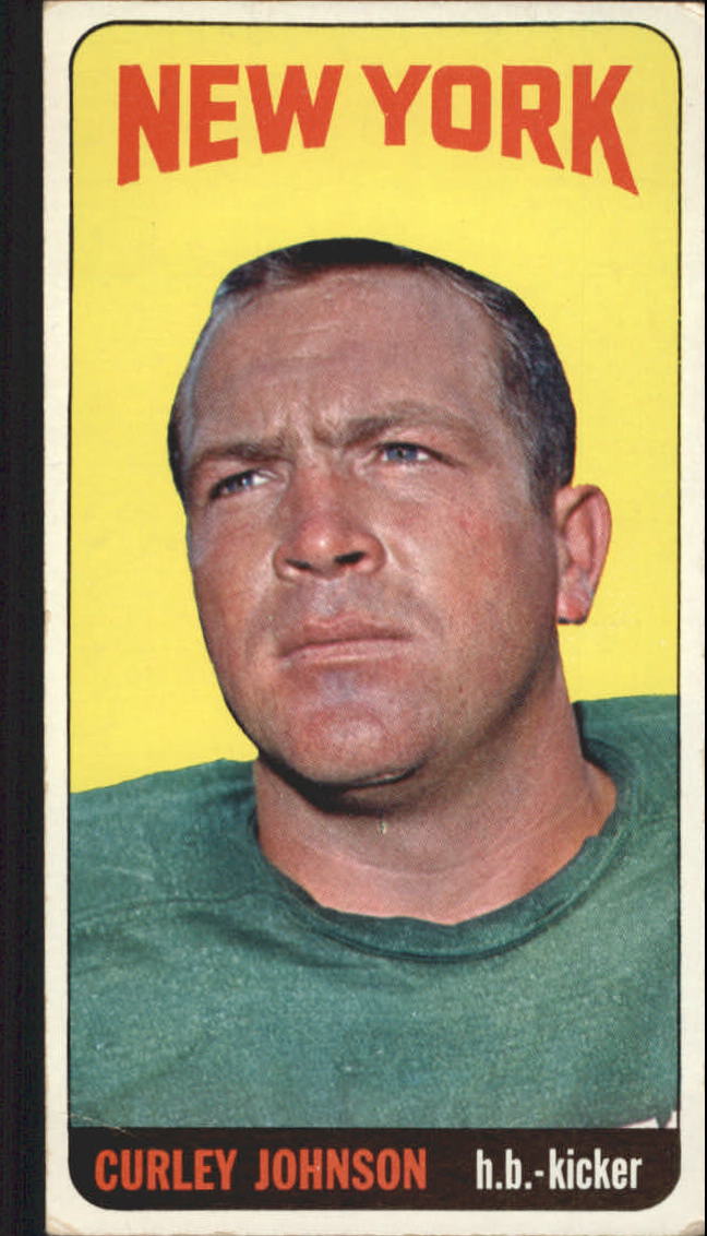 1965 Topps #119 Curley Johnson SP