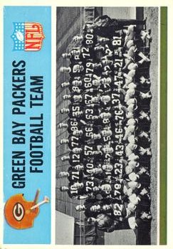 1966 Philadelphia #79 Green Bay Packers Team
