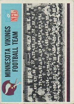 1966 Philadelphia #105 Minnesota Vikings Team