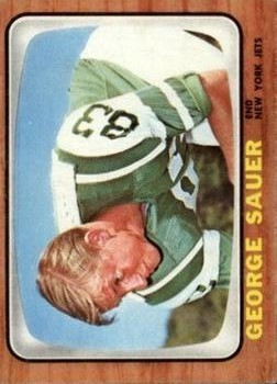 1966 Topps #101 George Sauer Jr. RC