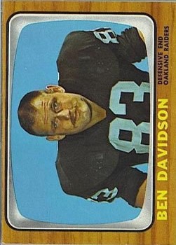 1966 Topps #108 Ben Davidson