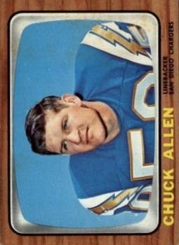 1966 Topps #118 Chuck Allen