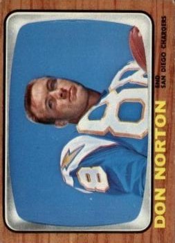 1966 Topps #129 Don Norton