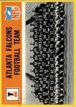 1967 Philadelphia #1 Falcons Team