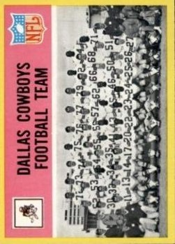 1967 Philadelphia #49 Dallas Cowboys