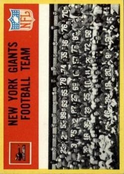 1967 Philadelphia #109 New York Giants