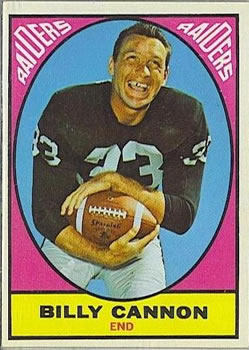 1967 Topps #109 Billy Cannon