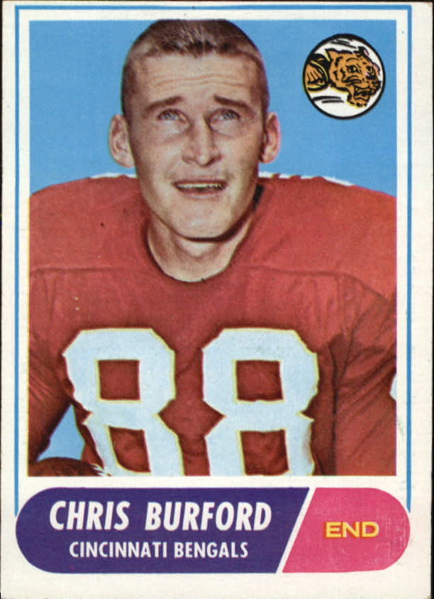 1968 Topps #43 Chris Burford