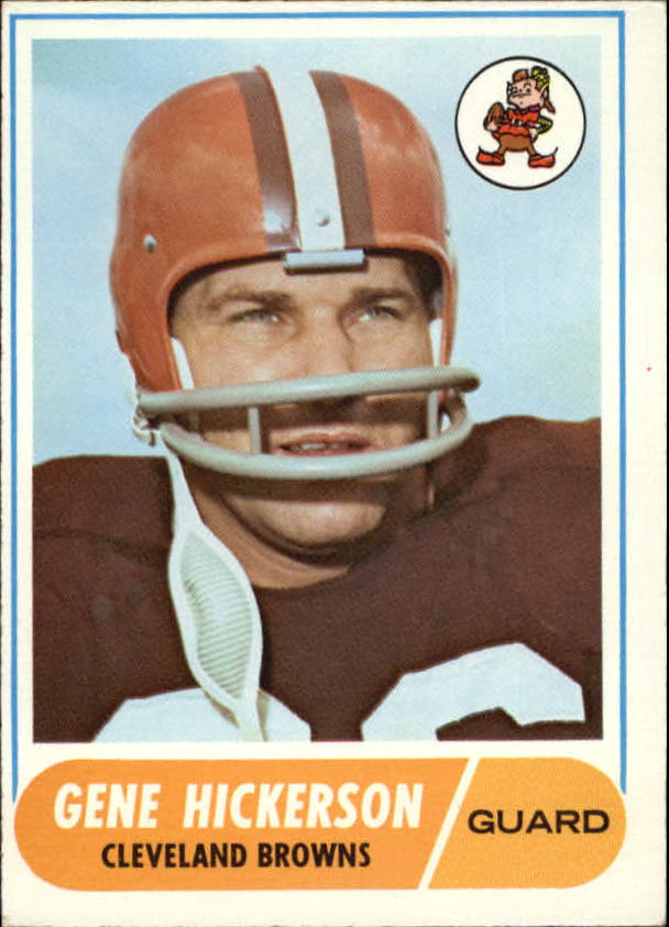 1968 Topps #76 Gene Hickerson