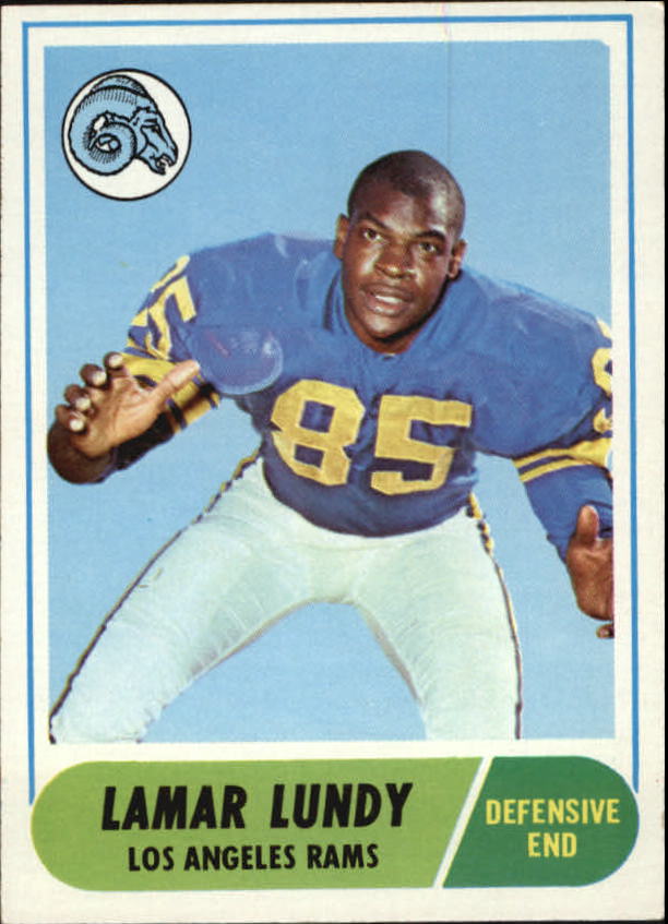 1968 Topps #80 Lamar Lundy