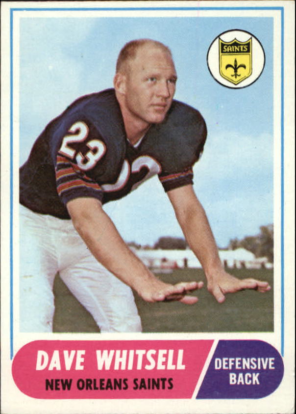 1968 Topps #82 Dave Whitsell