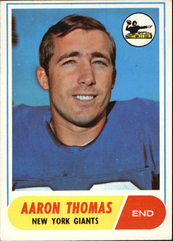 1968 Topps #109 Aaron Thomas