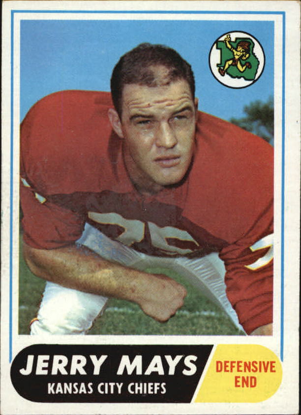 1968 Topps #119 Jerry Mays