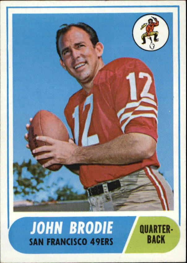 1968 Topps #139 John Brodie