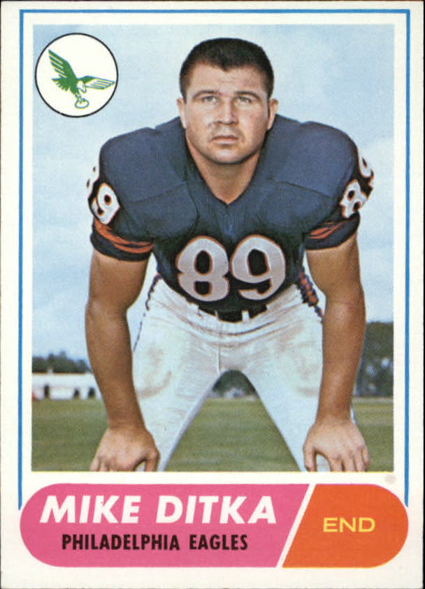 1968 Topps #162 Mike Ditka