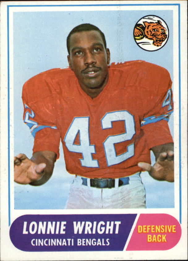 1968 Topps #174 Lonnie Wright RC
