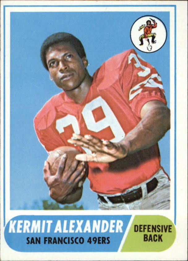 1968 Topps #191 Kermit Alexander