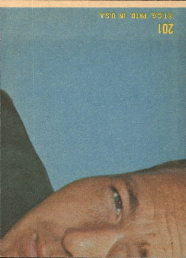 1968 Topps #201 George Saimes back image