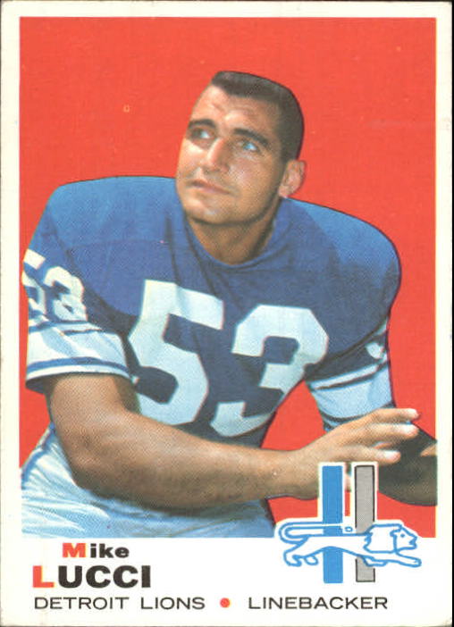 1969 Topps #167 Mike Lucci