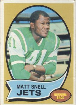 1970 Topps #35 Matt Snell