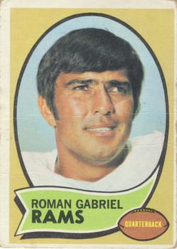 1970 Topps #100 Roman Gabriel