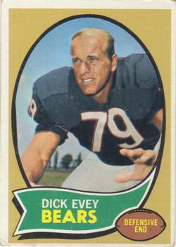 1970 Topps #106 Dick Evey