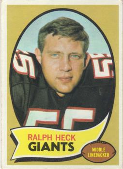 1970 Topps #127 Ralph Heck