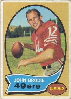 1970 Topps #130 John Brodie