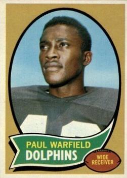 1970 Topps #135 Paul Warfield